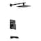 Anzzi Mezzo 1-Handle 1-Spray Tub and Shower Faucet in Oil Rubbed Bronze SH-AZ039 - alternate 1